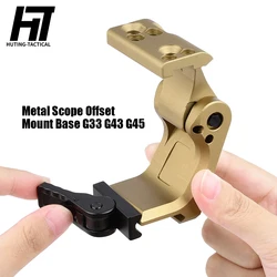 Tactical Airsoft UN Fast FTC Mount Metal CNC G33 558 6X-Mag-1 G43 Magnifie Mounts Folding Base Hunting Weapon Accessories