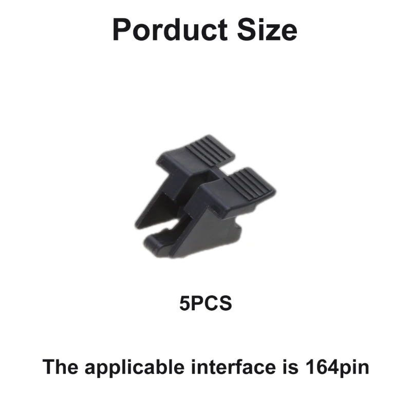 5 قطعة PCIE 16X فتحة تثبيت كليب PCIE 16x فتحة بطاقة الرسومات المقبس PCIE X16 دروبشيب