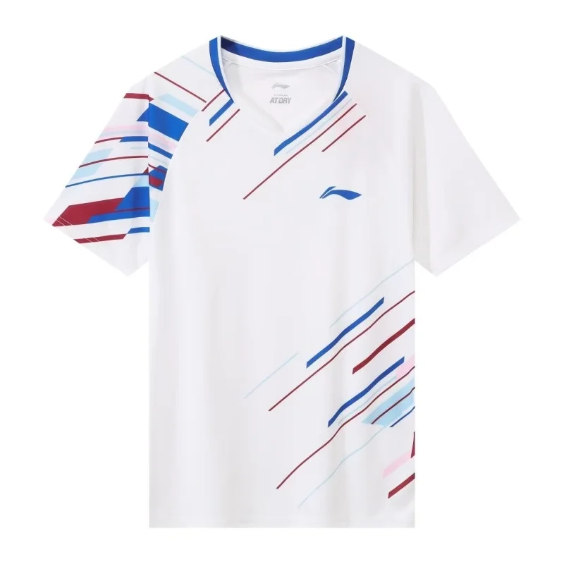 New Badminton Table Tennis Sportswear Short-sleeved Clothes Breathable Quick-drying Technology Sweat-absorbent T-shirt Tops