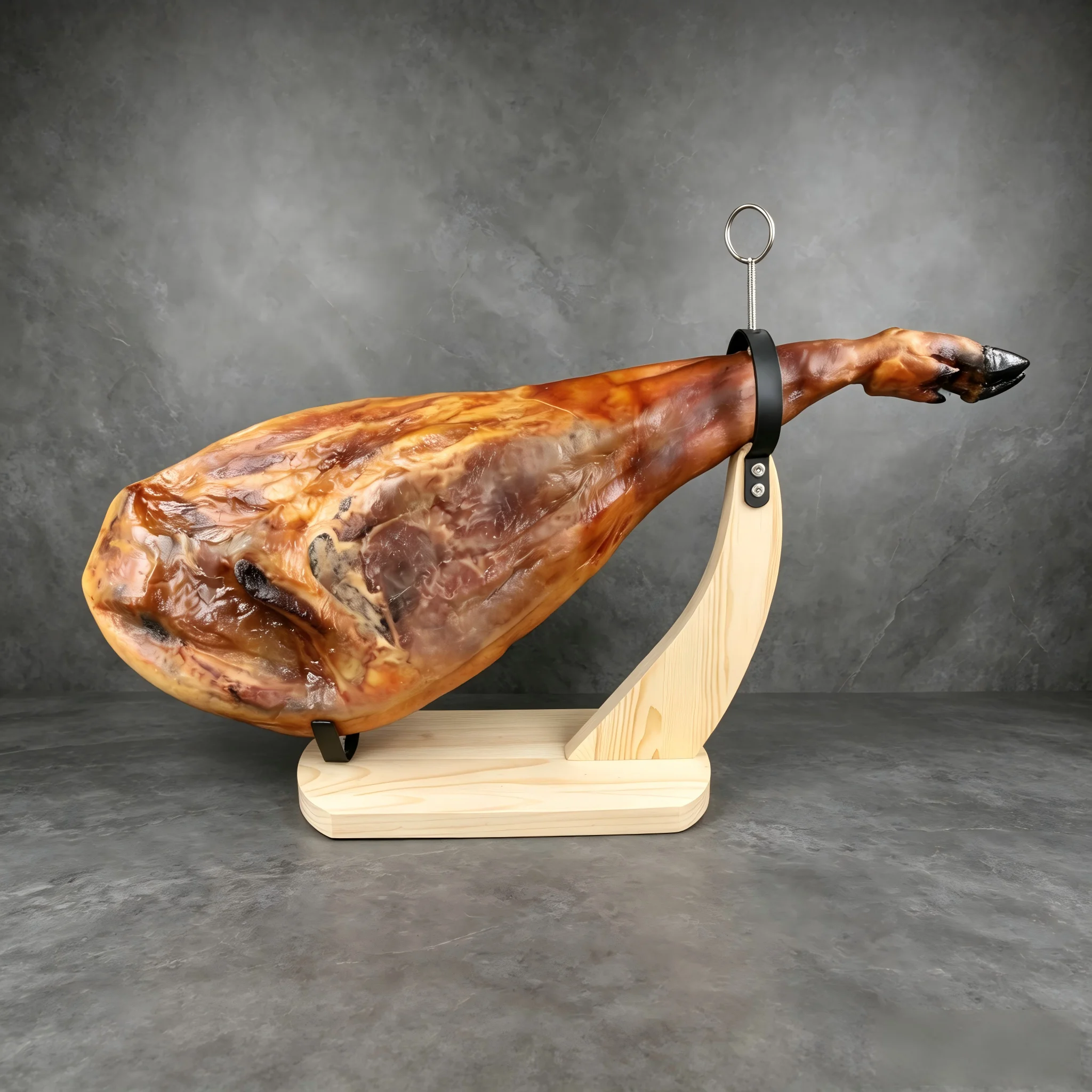 lifelike-spanish-ham-model-realistic-simulation-fake-ham-for-hotel-party-display-photography-props-restaurant-decoration