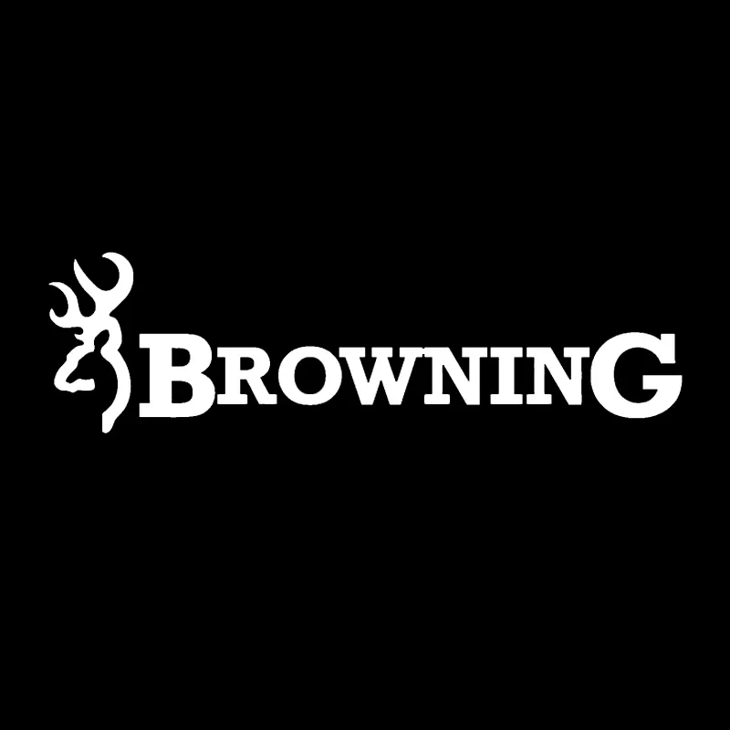 Browning Hunt Deer Car Sticker Windshield Bumper Motorcycle Waterproof PVC Decal KK Vinyl Cover Scratches 15*4cm