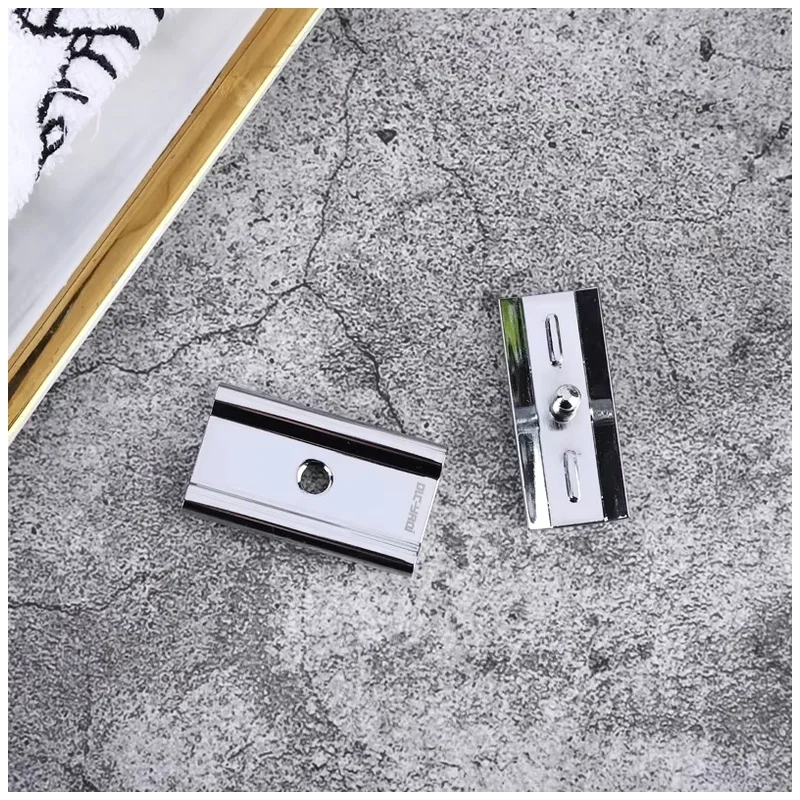 YAQI Mercury Men Wet Shave Tools Chrome Color Comfortable Shave Safety Razor Head Blade Gap Of 1.25mm Weight Of 45g