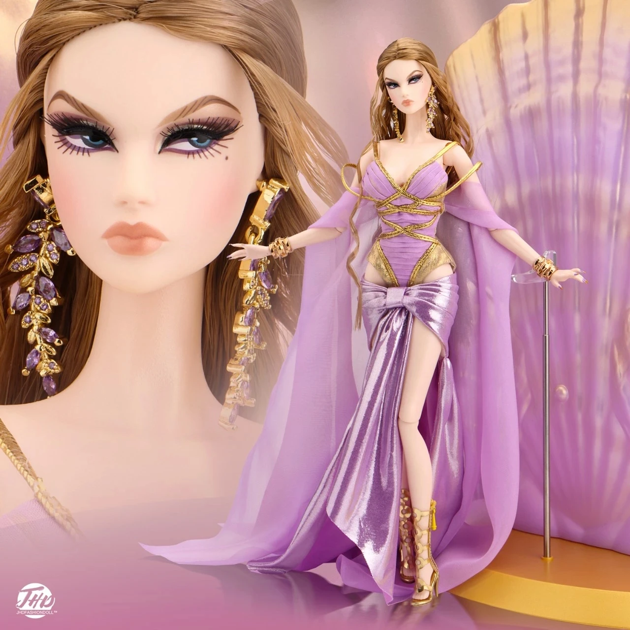 2024 JHD MIZI Moment of Fantasy-The Aphrodite 1/6 Mizi Mermaid Doll Limited Collection