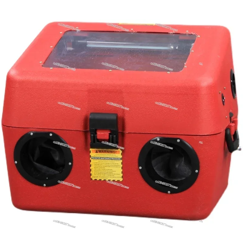 

Small Desktop Sand Blaster Engineering Plastic Box, Sand Blaster, Rust Removal, Oil Removal, Impurity Removal