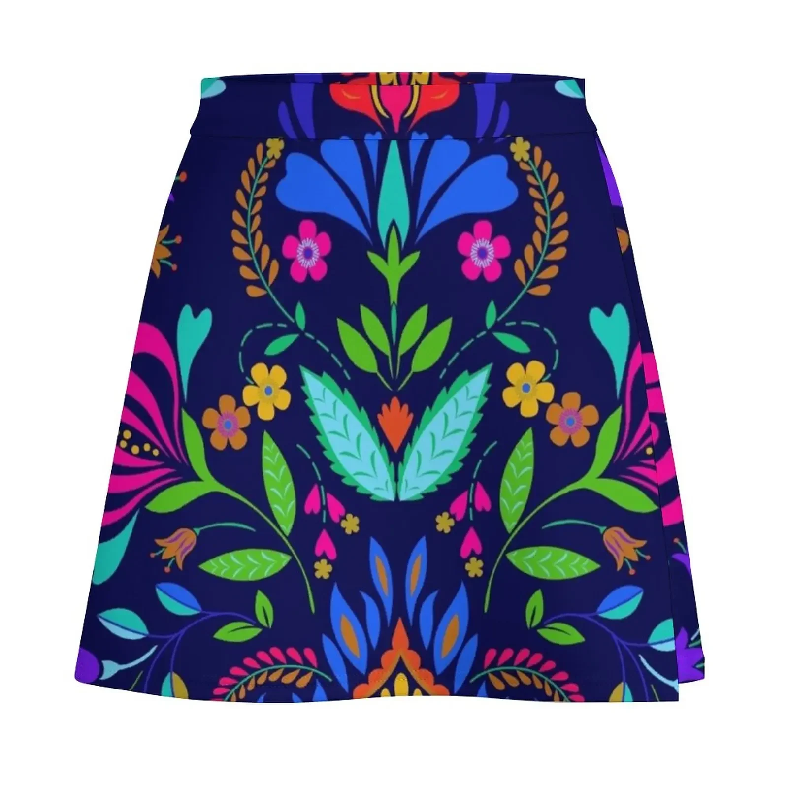 folk pattern - mexican vacation. Mini Skirt outfit korean style kawaii clothes skirt women womens skirts Mini Skirt