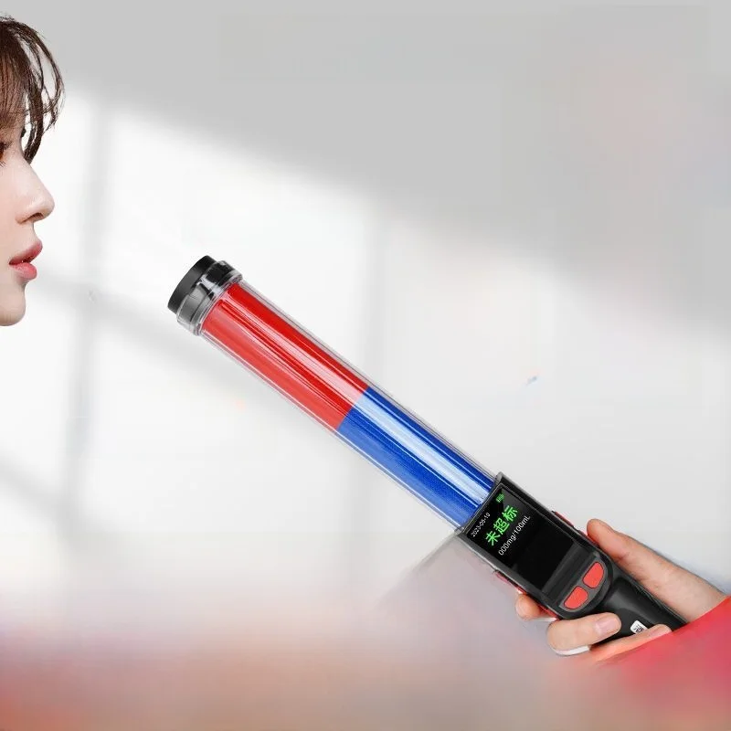 جهاز اختبار شرب الكحوليات في التنفس عالي الدقة متخصص في كشف القيادة في حالة سكر لقياس الكحول لإنفاذ قانون المرور في الشرطة... #2