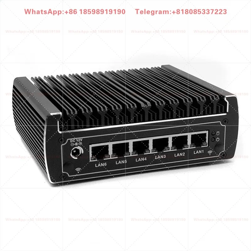 1 piece suitable for 3865/i37100/i57200/6 Gigabit Ethernet Port Soft Routing Server PC Industrial Control
