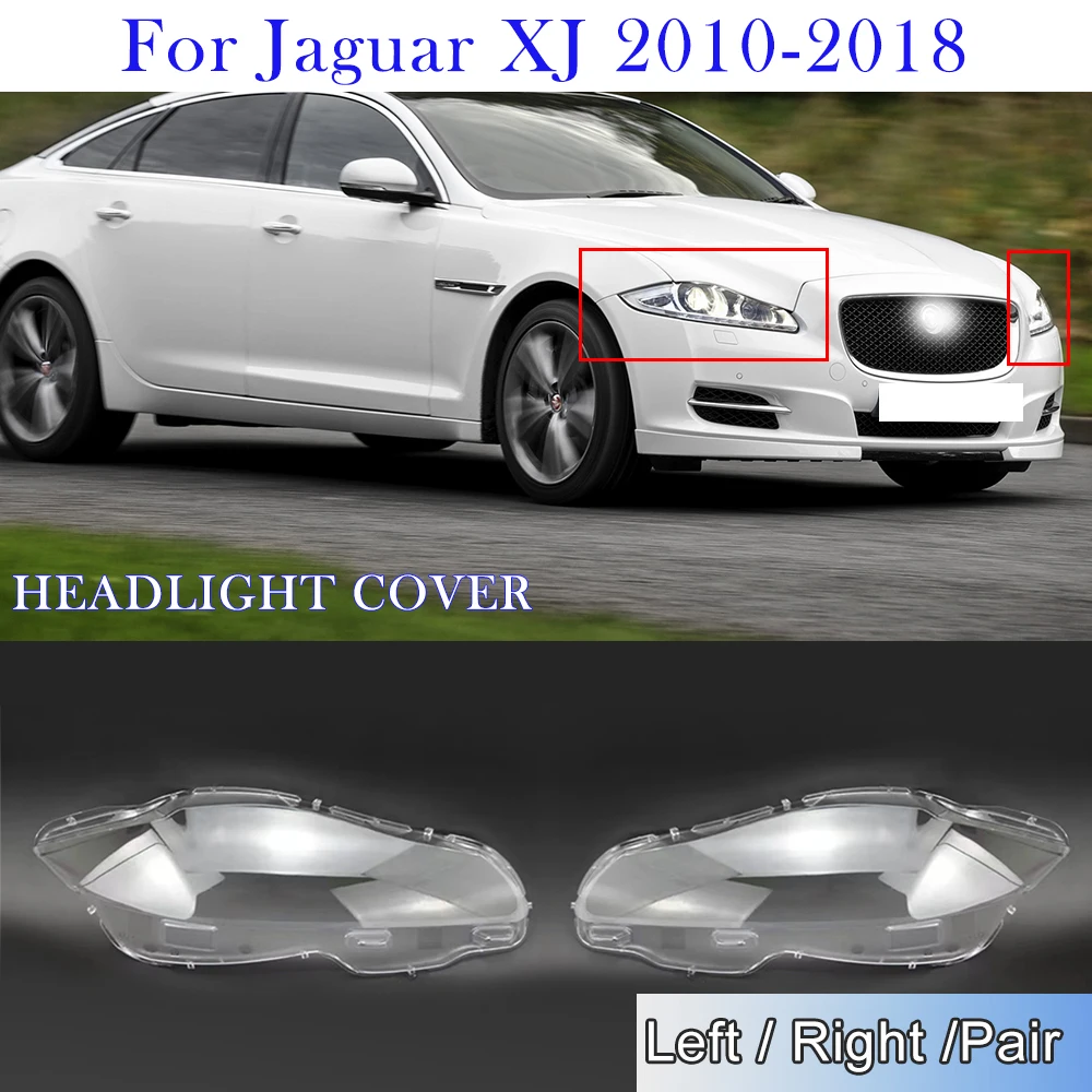 

Прозрачный пластиковый абажур для автомобильной фары Jaguar XJ 2010-2018