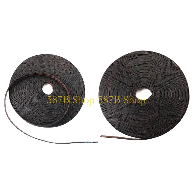 

587B 3D -печать GT2 Ремн ГРМ, 2 м 5 м открытый ремень ГРМ 9 мм