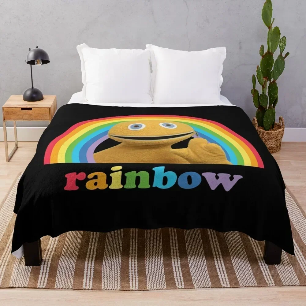 

Zippy, rainbow Throw Blanket Flannel Fleece Soft Warm Throw Blanket