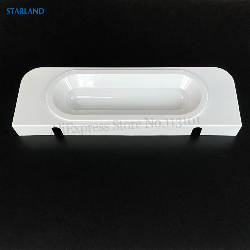 قطعة غيار لصينية الآيس كريم الأمامية لحوض الماء المقاوم للتقطير قطع غيار جديدة مناسبة لـ MQL آلة تقديم الآيس كريم الناعم طول 32.7 سنتيمتر