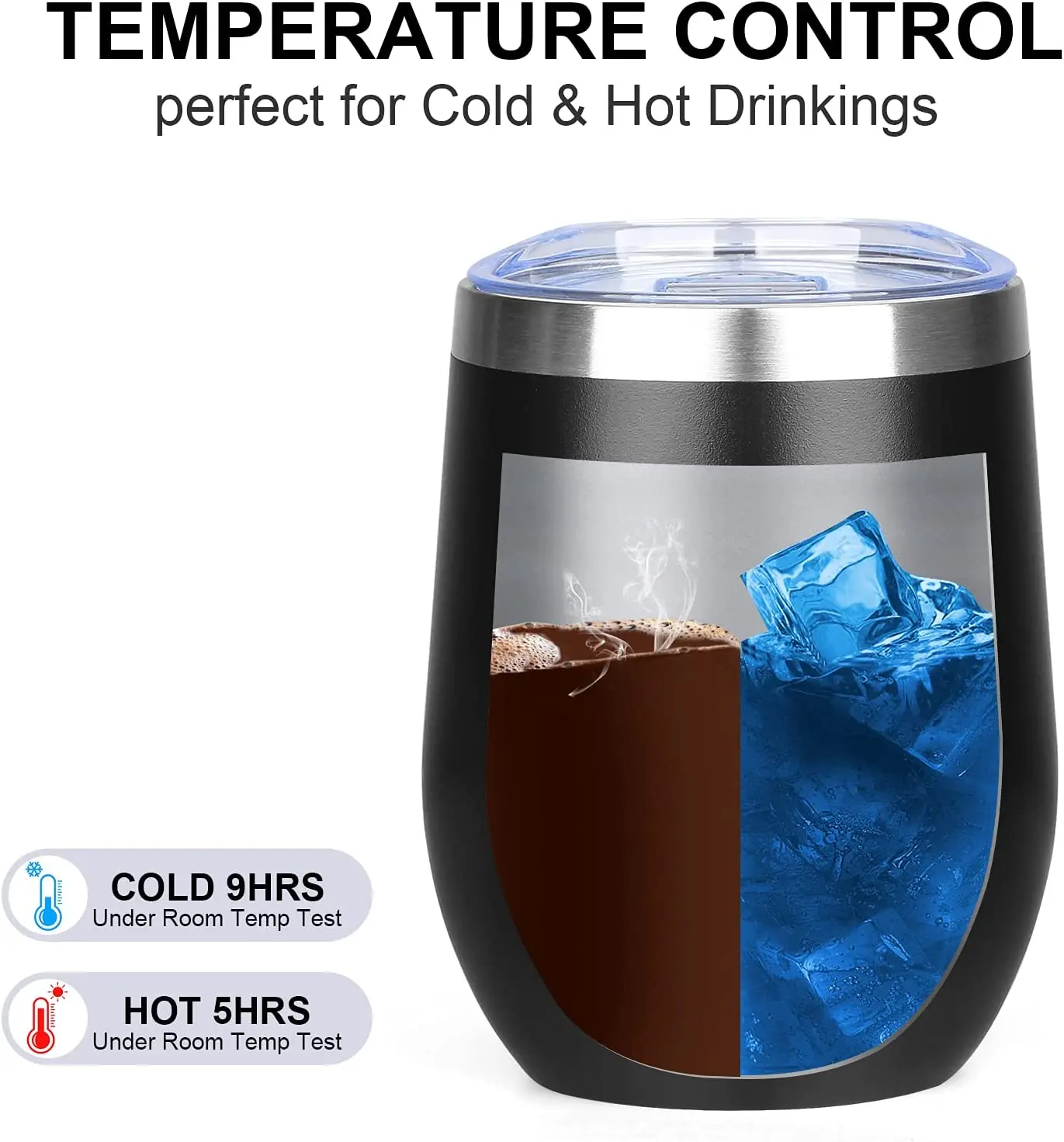 12oz Stainless Steel Beer Mugs With Lid&Straw cold drink Drinking Metal Cups Cocktail  Mug For Bar Drinkware Coffee Mug Tumbler