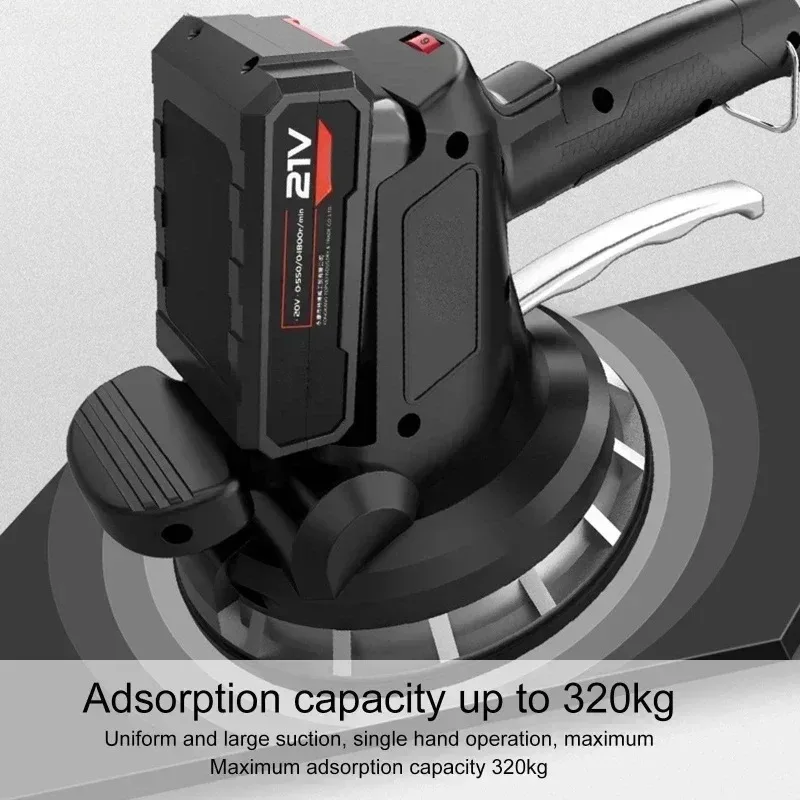 Electric Ceramic Tile Vibrating Suction Cup Portable Ceramic Tile Paver High-power Automatic Floor Laying and Leveling Tool