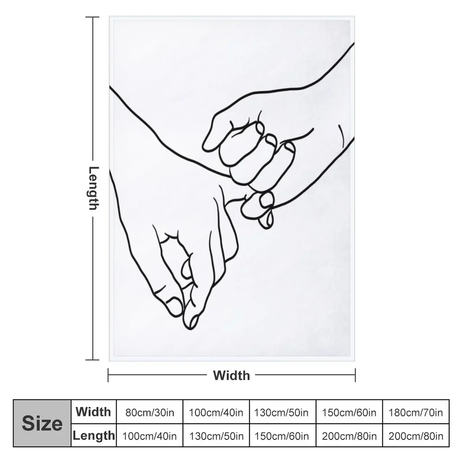 Pinky Promise Throw Blanket Softest Quilt blankets ands Blankets For Baby Large Soft Blankets