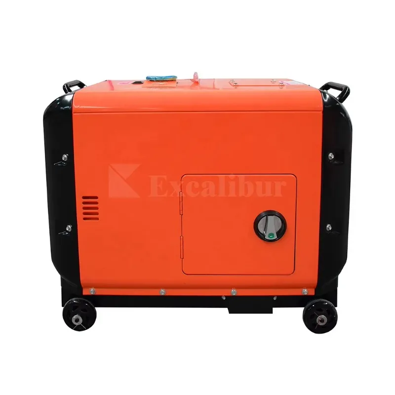 Best-selling Small Soundproof Power Plant 3kva 4kva 5kva 5kw 5.5kva 6kva 6.5kva 380V Super Silent Diesel Generator