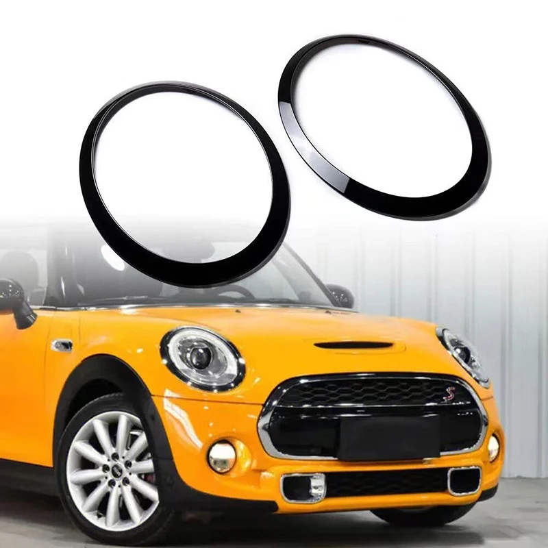 loss Black Headlight Taillight Grille Surround Cover Trims for BMW Mini F55 F56 F57 2004-2011 Year