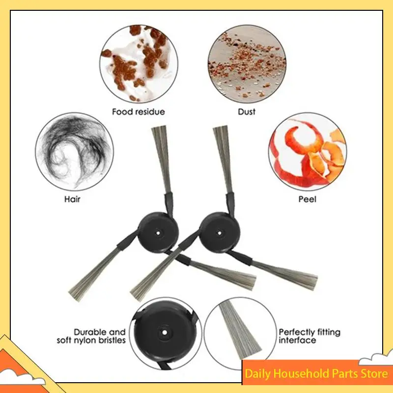 【Wielka Wyprzedaż】 Zestaw 9 szt. szczotek bocznych do Dreame L40S Pro Ultra/X50 Ultra/L50 Pro Ultra - Akcesoria do odkurzacza