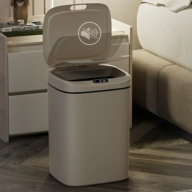 Smart Gesture-Open Odor-Sealed Trash Can 4