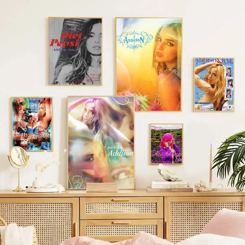 العصرية البوب المغني أديسون راي 'Diet Pepsi' جديد ألبوم Muisc لتقوم بها بنفسك لزجة المشارك خمر غرفة بار مقهى ديكور ديكور المنزل #5