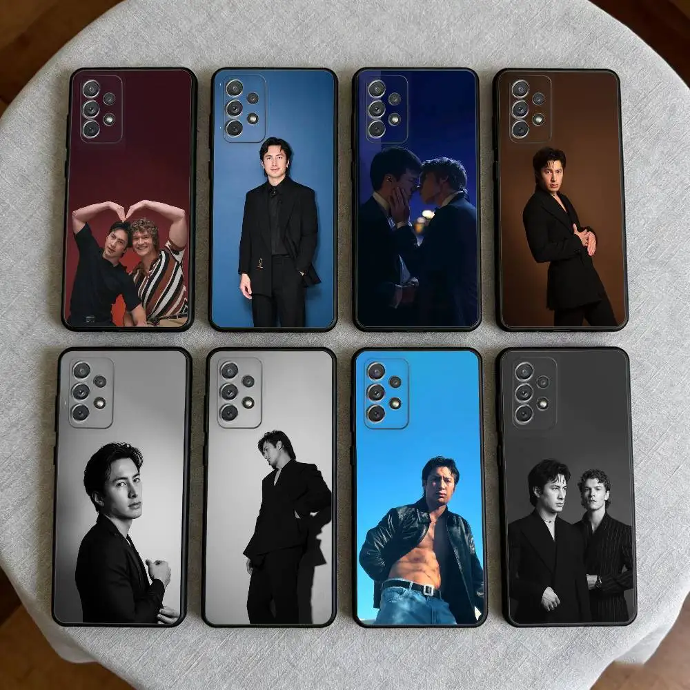 

H-Hudson-Williams-Shane Hollander Phone Case For Samsung Galaxy A73,A72,A71,A70,A53,A52,A51,Soft Silicone Black Cover