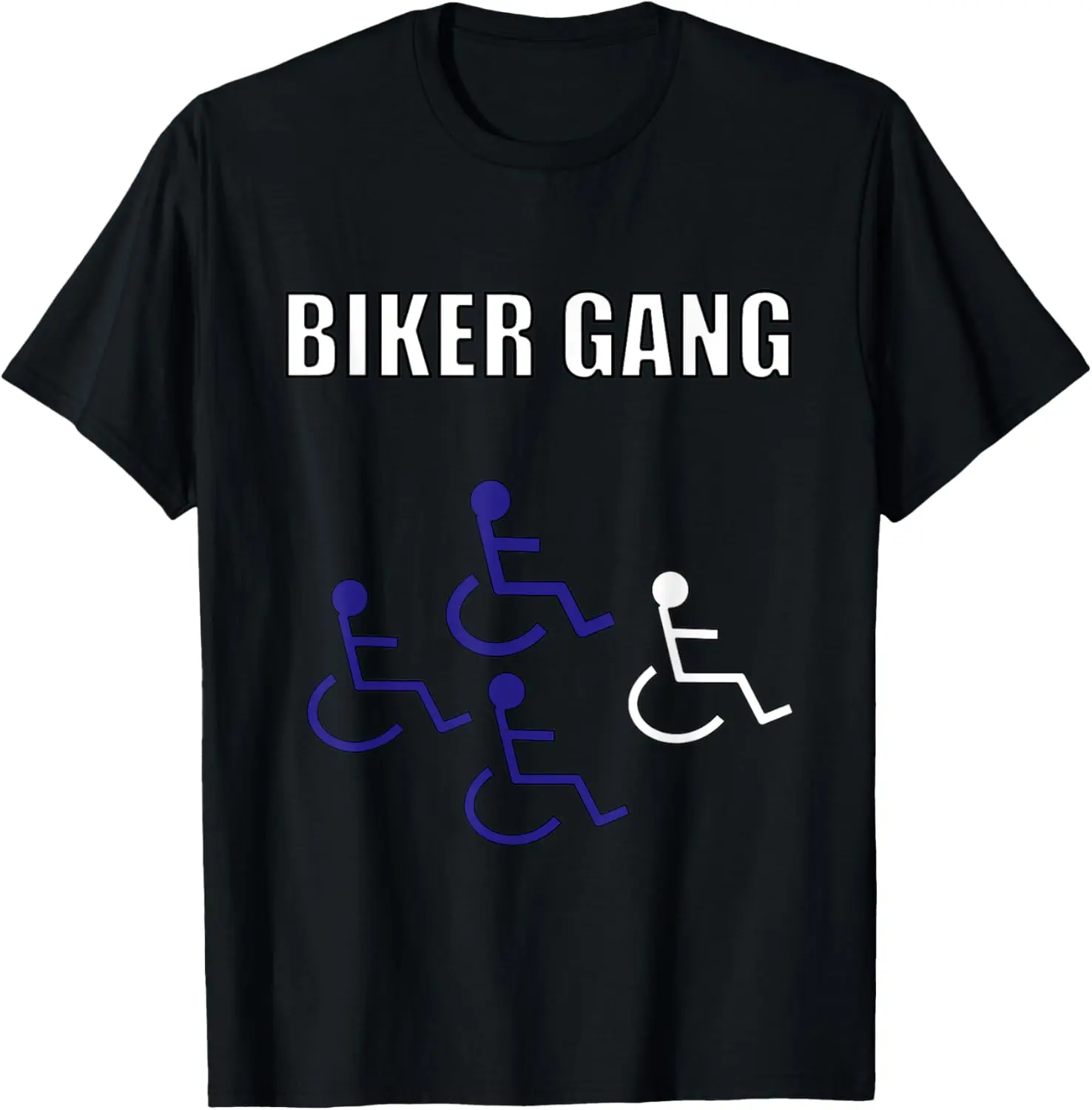 

Funny Handicap Biker Gang T-Shirt Motorcycle