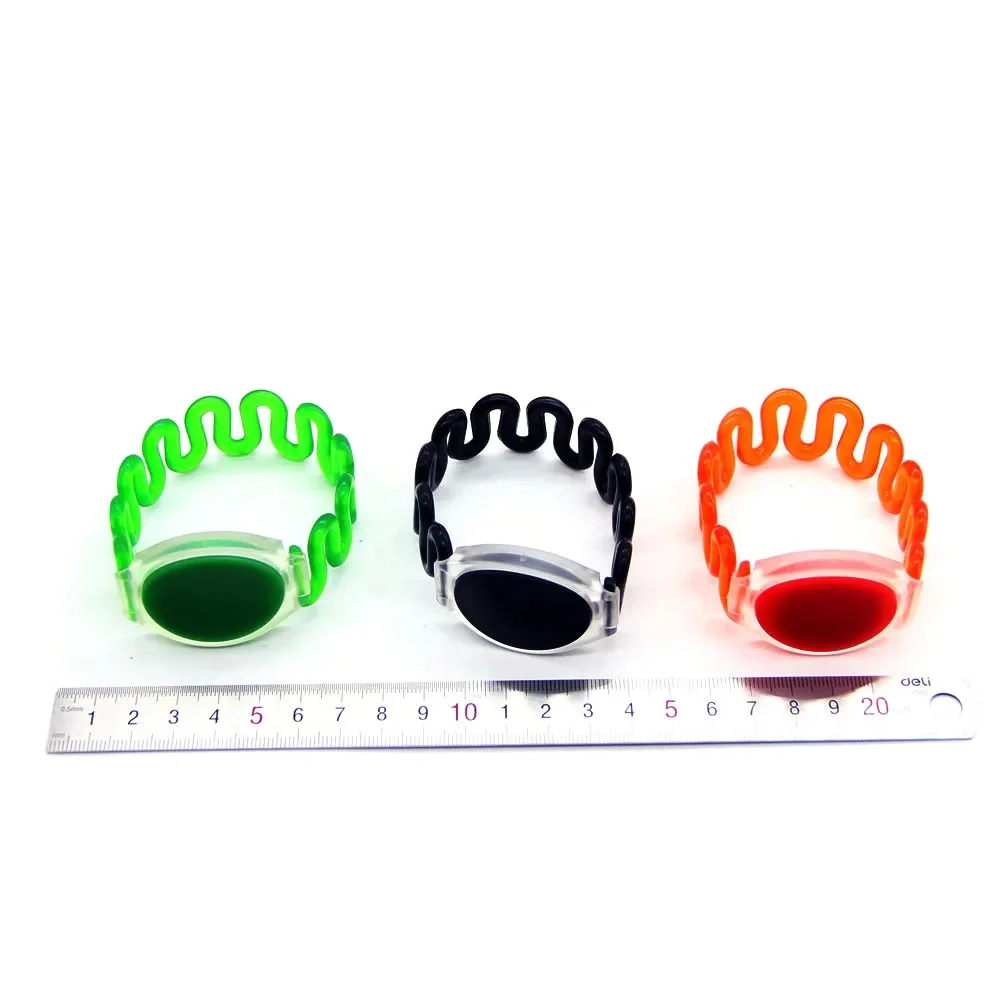5 color ID 125khz Rewritable EM4305 T5577 RFID Key Keyfobs Copy Writable Wrist Strap Tag Proximity Token Ring Cloner Blank Data