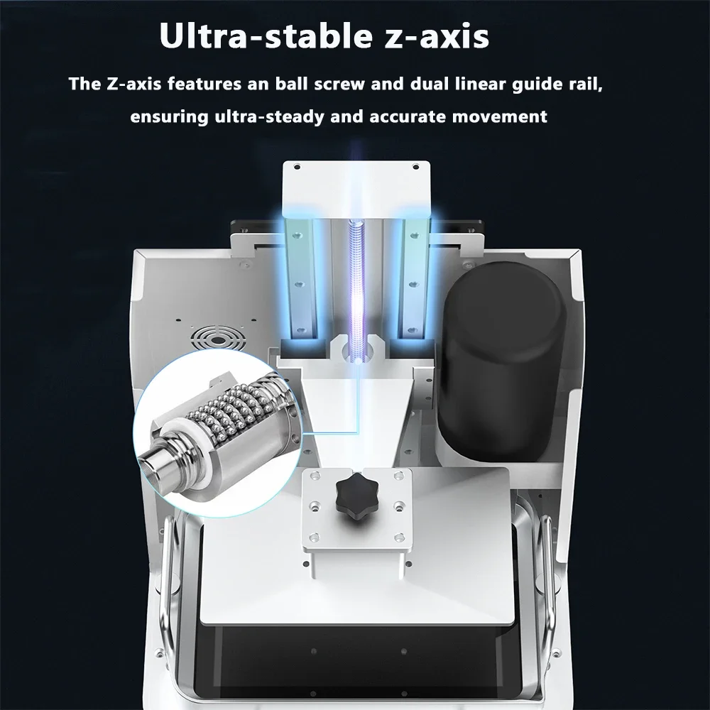 NOVA3D Whale3 Ultra 14K 10 Inch LCD UV Resin 3D Printer for Action Figure Model