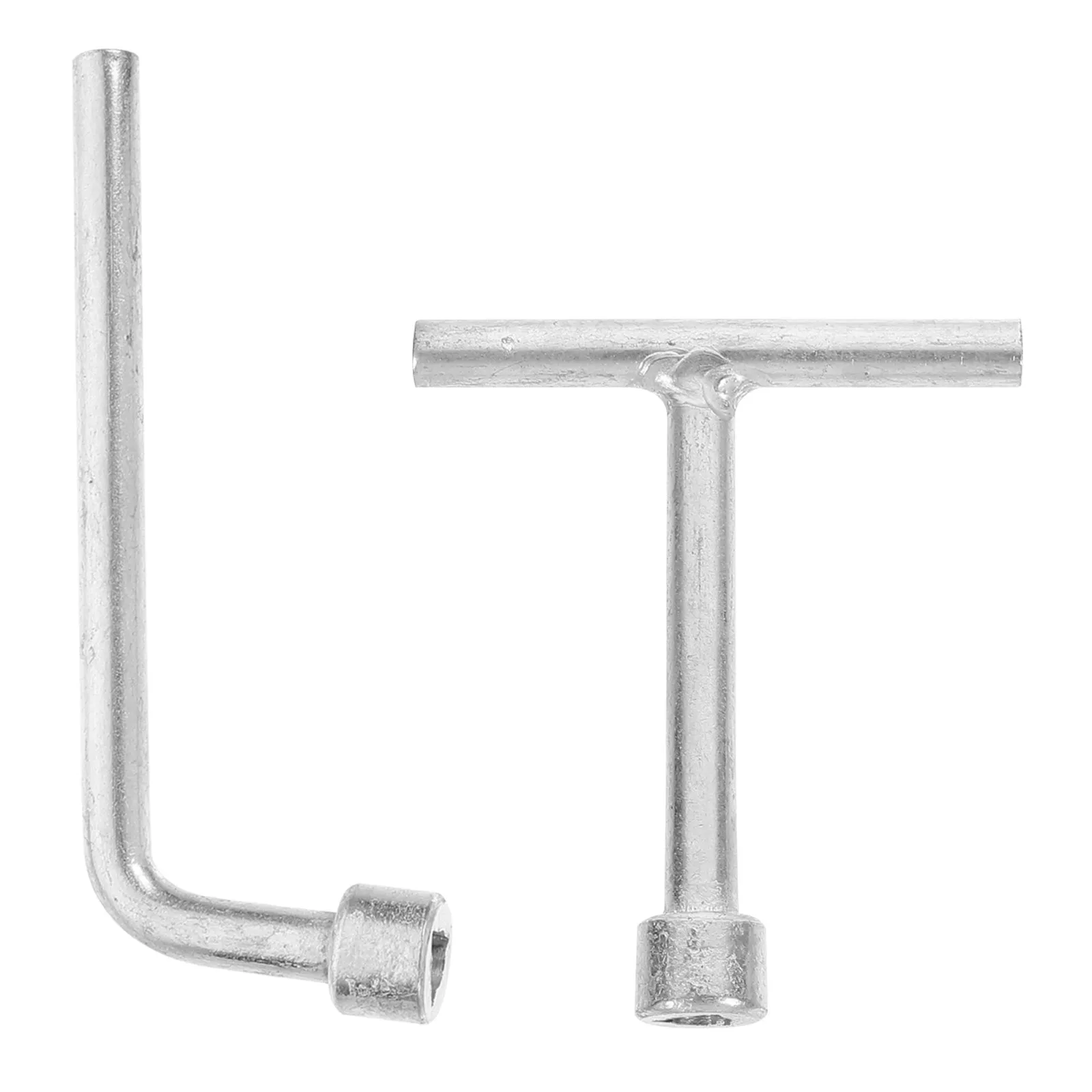 2Pcs Heavy Duty Triangle Hole Anti-Theft Bolt Wrench Stainless Steel Special Spanner for Lamp Screw Disassembly High