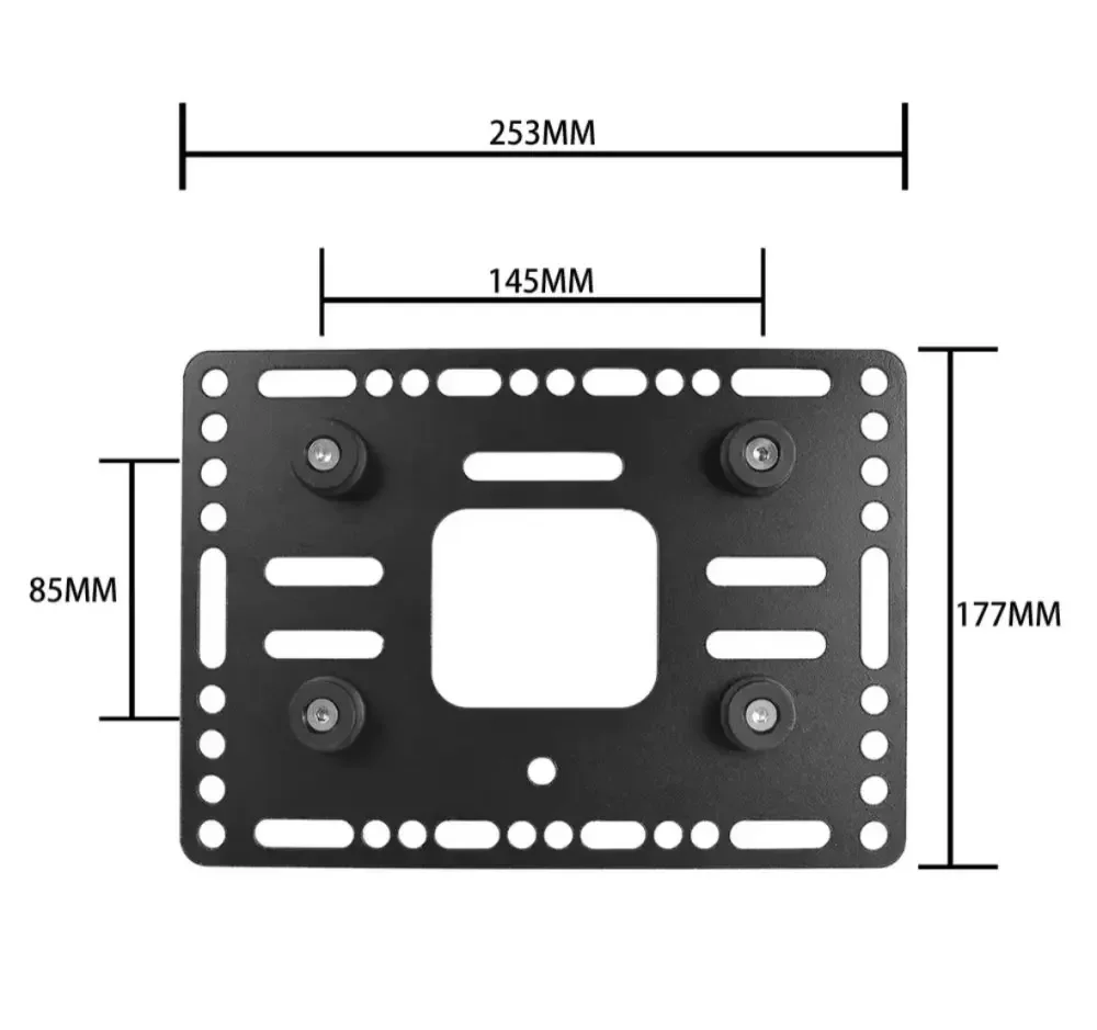 

For 18L side box Motorcycle multifunctional universal side box bracket DIY quick detachable aluminum alloy side box bracket