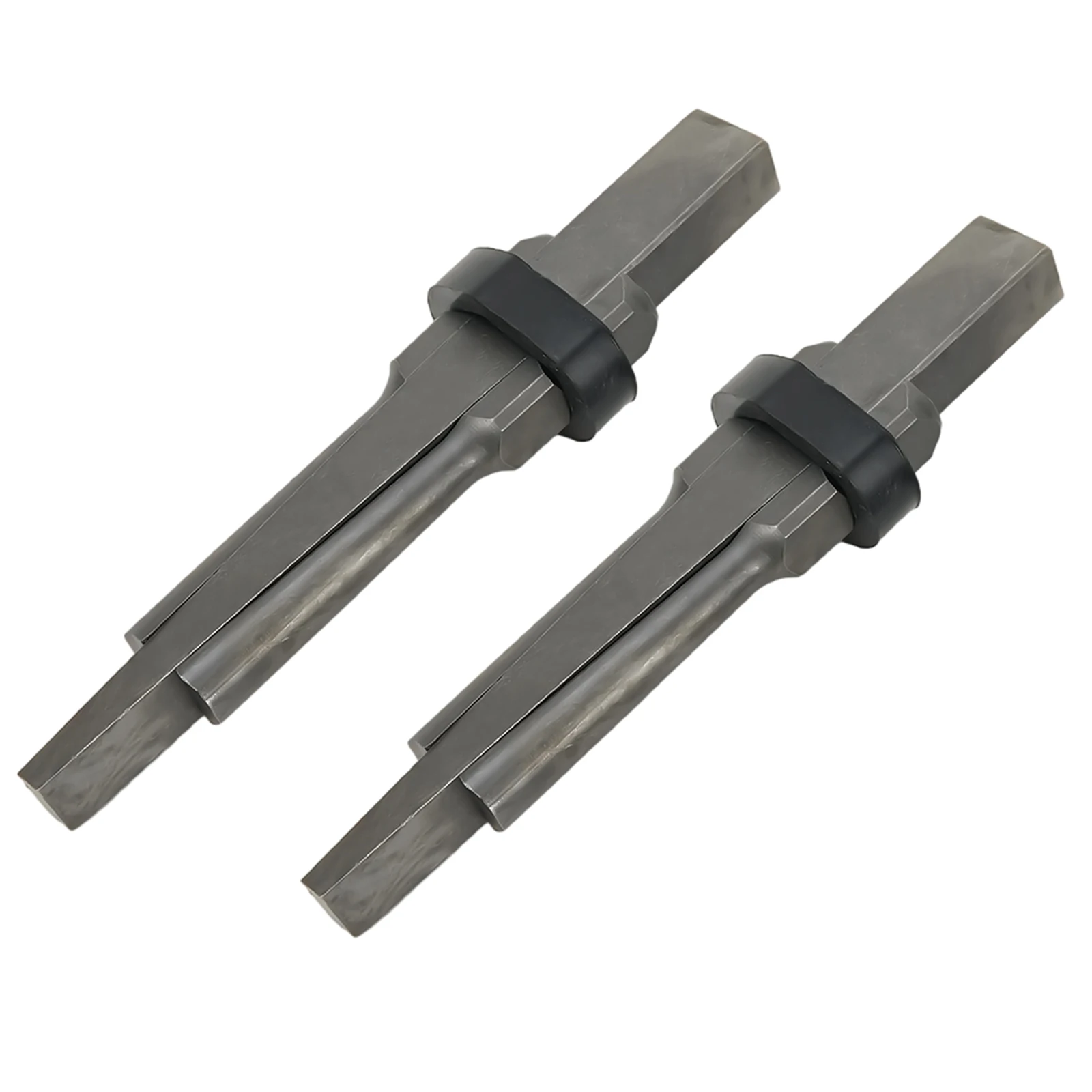 Herramientas de cantera, divisor de rocas, juego de 2 piezas, 23 mm, acero de aleación de cromo y vanadio para roca, granito, mármol, gris, resistente
