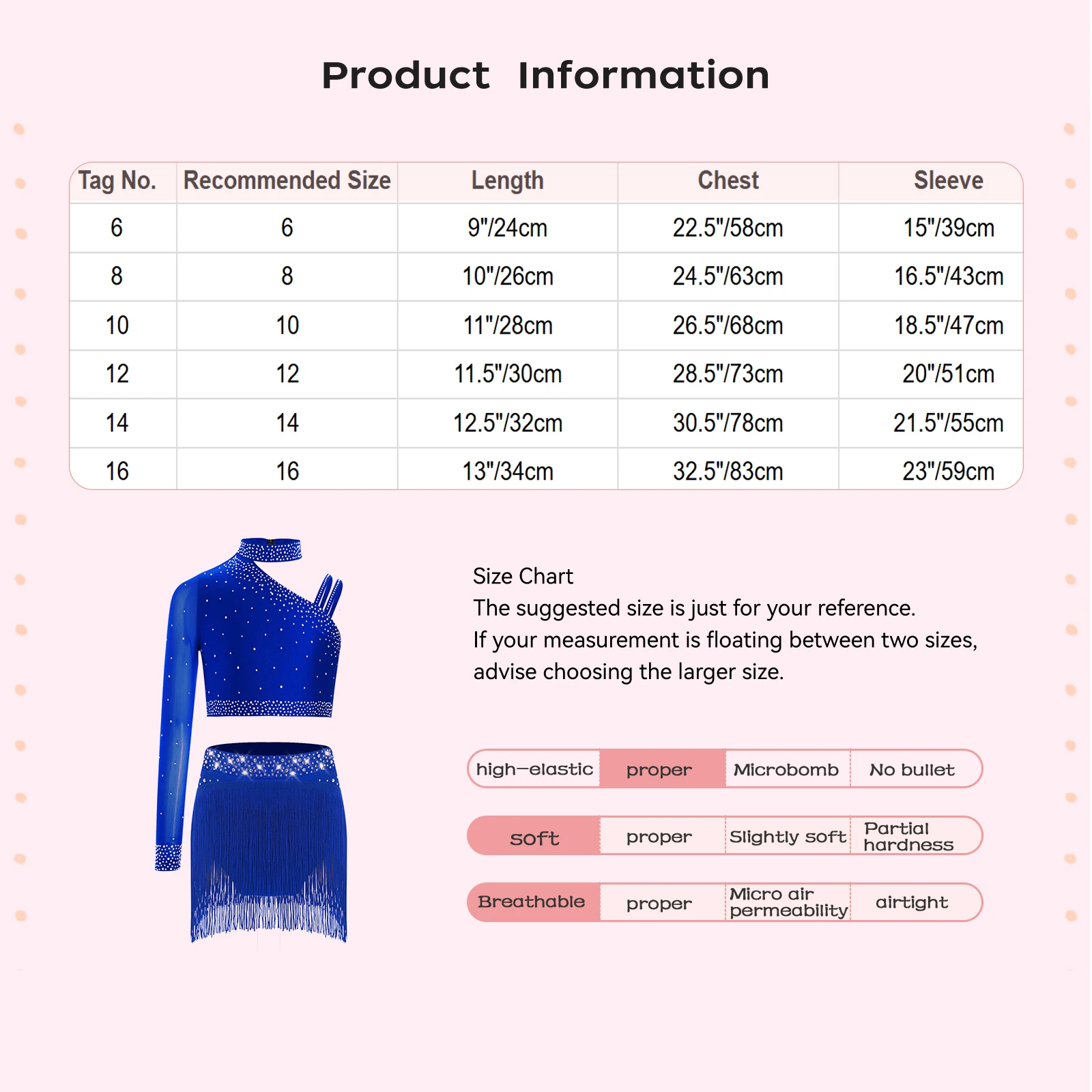 Set da balletto per bambina, spettacolo di danza, costume da ballerina, abiti sportivi, abbigliamento da danza moderna e contemporanea, taglio a spalla irregolare