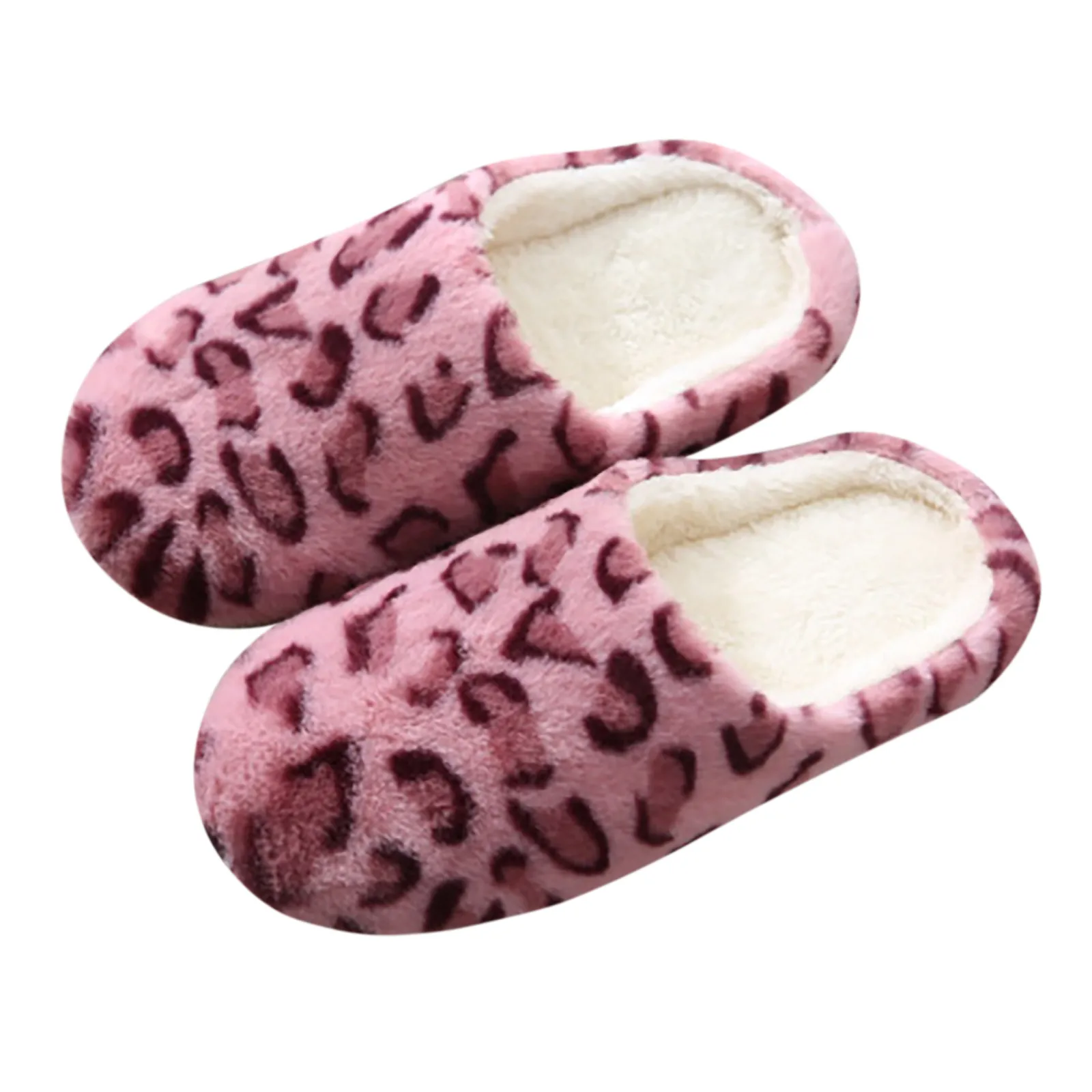 

Winter Warm Indoor Hospitality Slippers Guests Slippers Soft Fluffy Plush Home Slippers Women Solid Color Coral Fleece Slippers