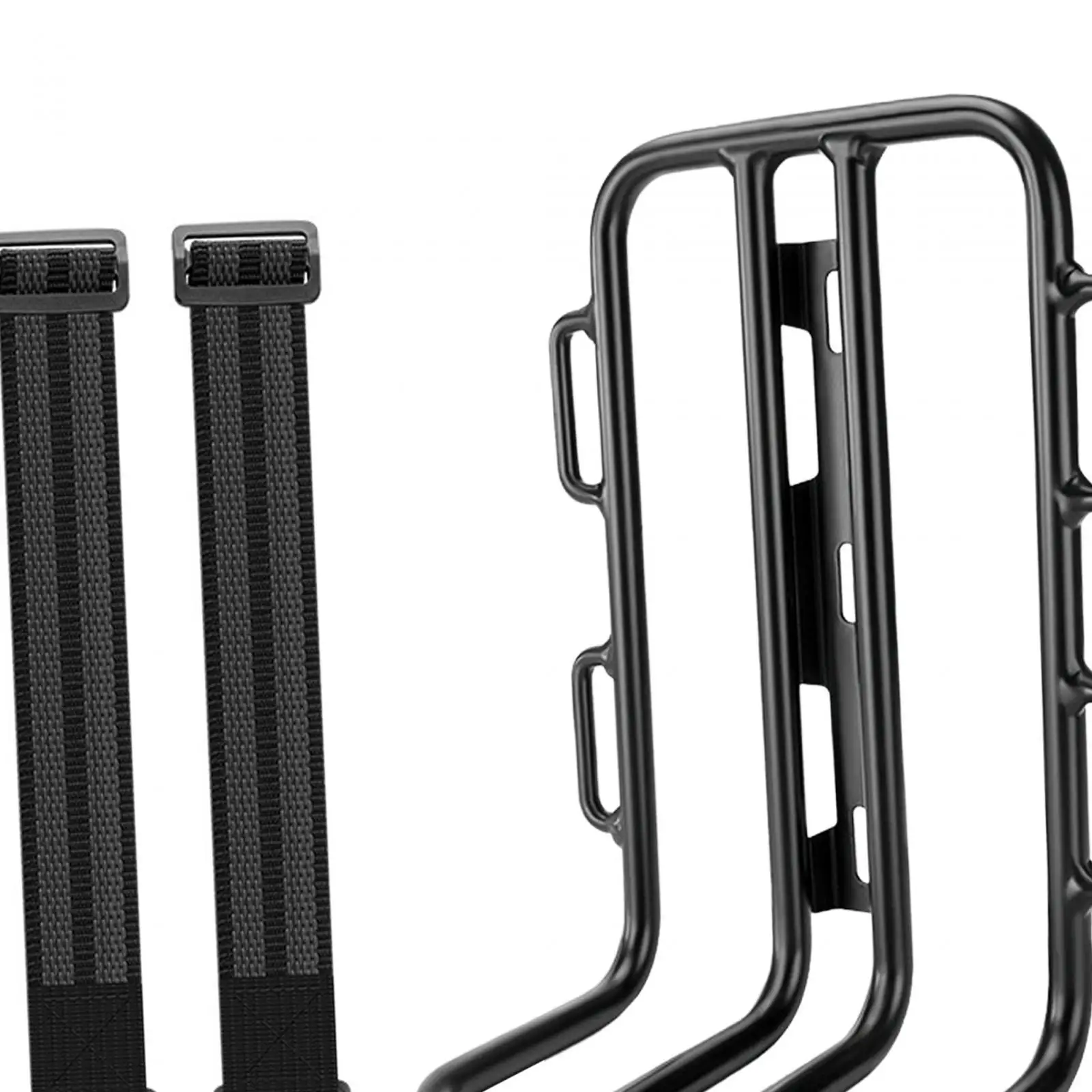 Bike Front Carrier Rack Support Touring Carrying Cargo Pannier Luggage Shelf for Trip Cycling Travel Folding Bike