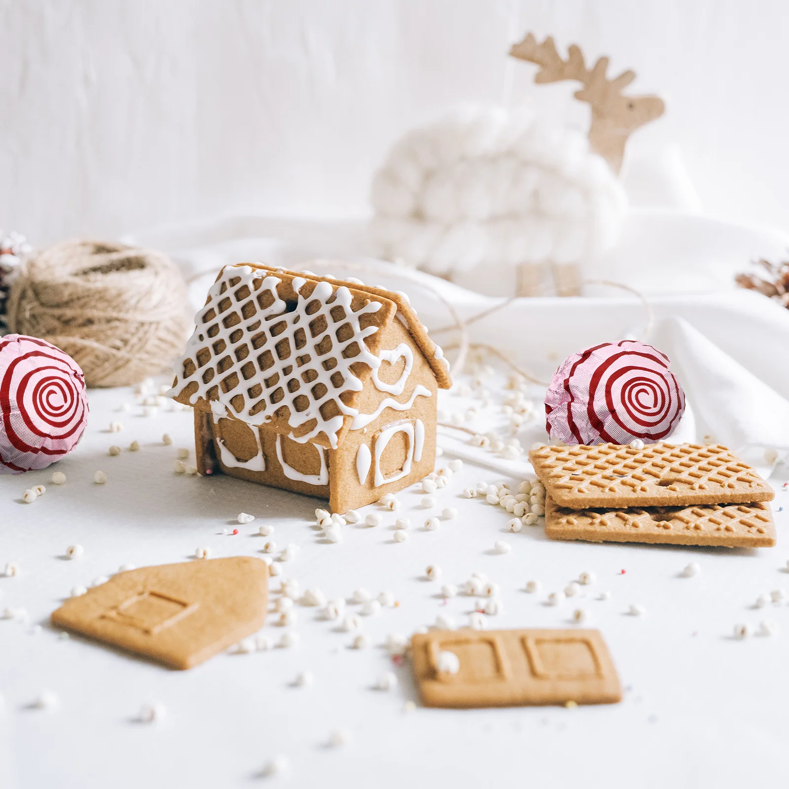 

100Pcs Candy Wrappers Biscuits Wrappers Practical Size Homemade Candies Nougats Caramels Chocolate Sweets Attractive