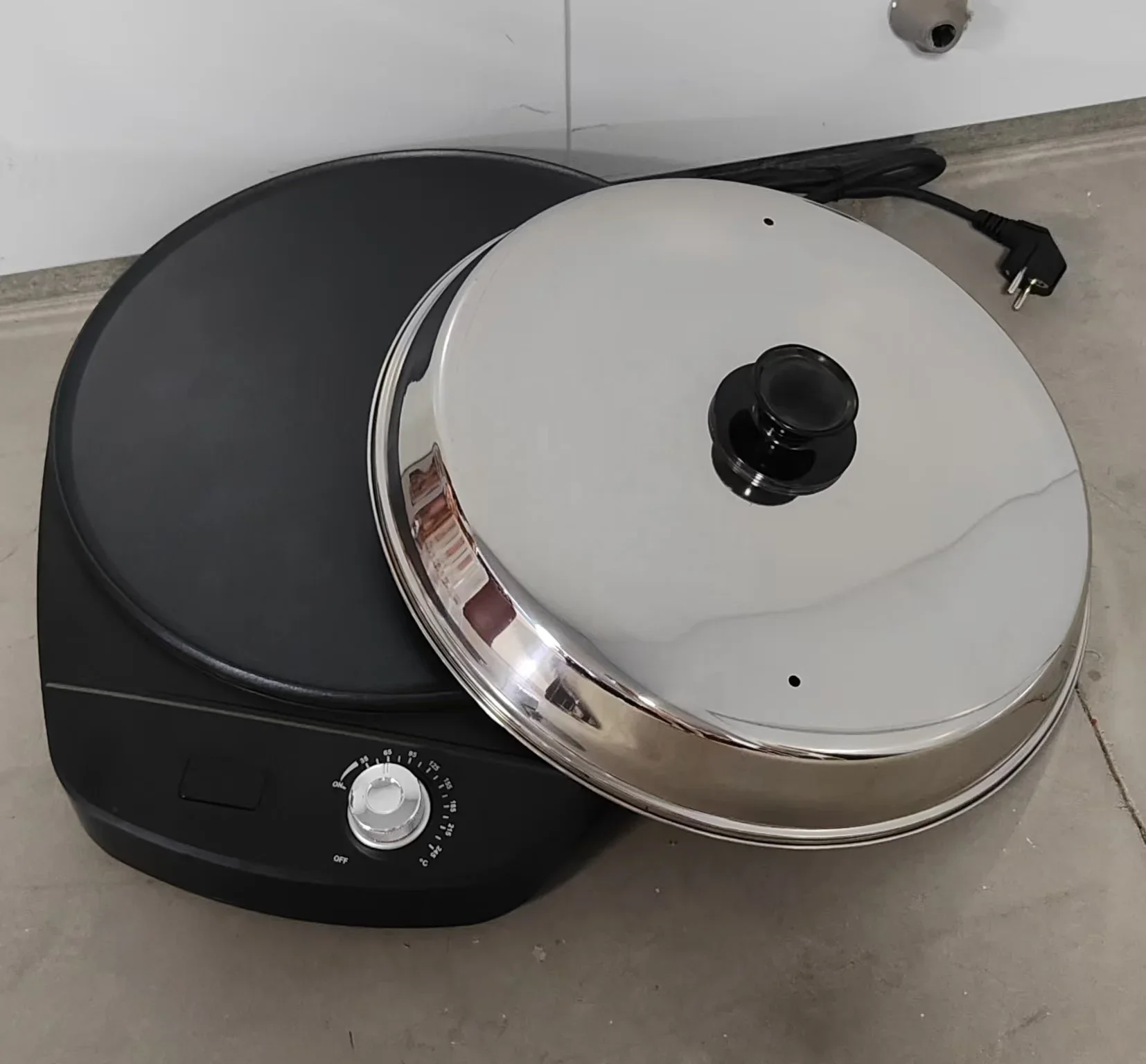 Mitad 40cm Electric Panbella Ingraham Oven Machine Energy-Saving Chapatti & Tortilla Maker for house hold Use for CarApplication