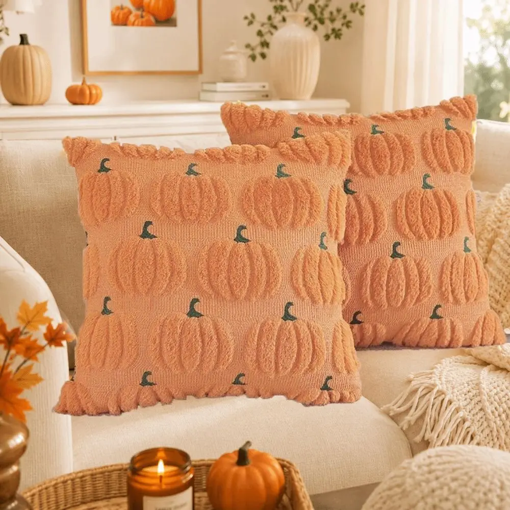 Modern Ghost Halloween Pillow Covers Colorful Decorative Throw Pillow Cases Home Decor Pillowcase Living Room