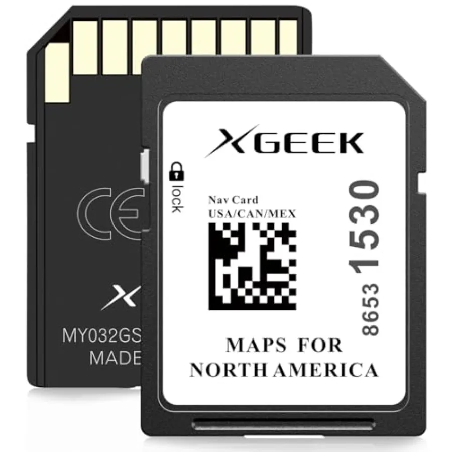 

2026 Navigation SD Card Map Update, Map Version 8653 1530, Compatible with GM GMC Cadillac Buick, North America USA, Canada, Me