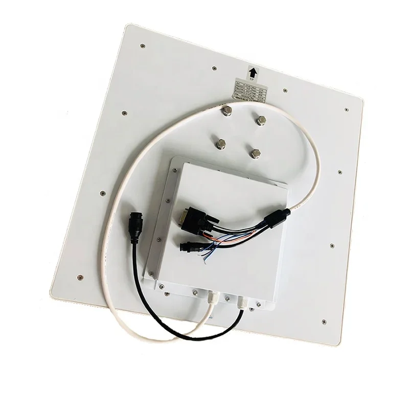 12m UHF Integrated RFID Reader RJ45/RS232/RS485/Wiegand Long Range RFID Card Reader For Access Control