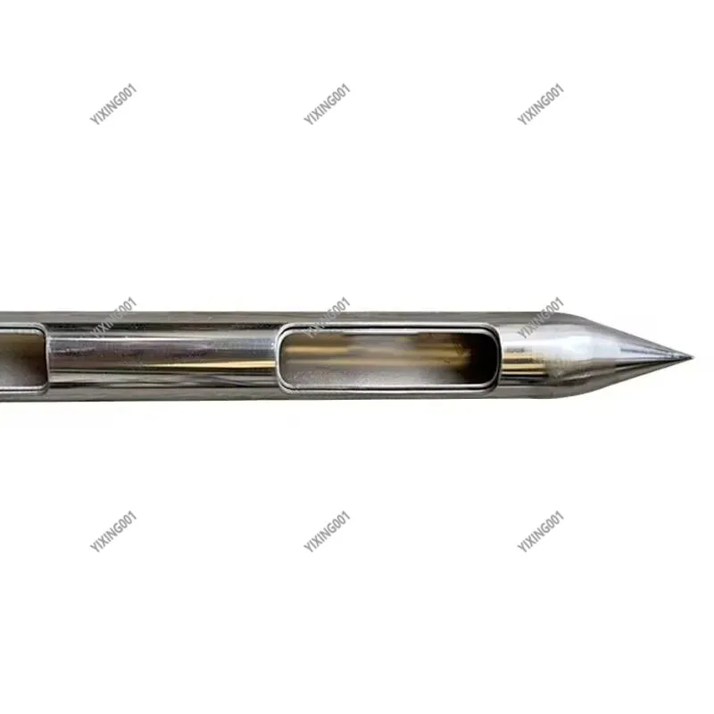 

304 Stainless Steel Double-Layer Rotary Probe Sampler for Solid Grain Fertilizer And Cement Particles