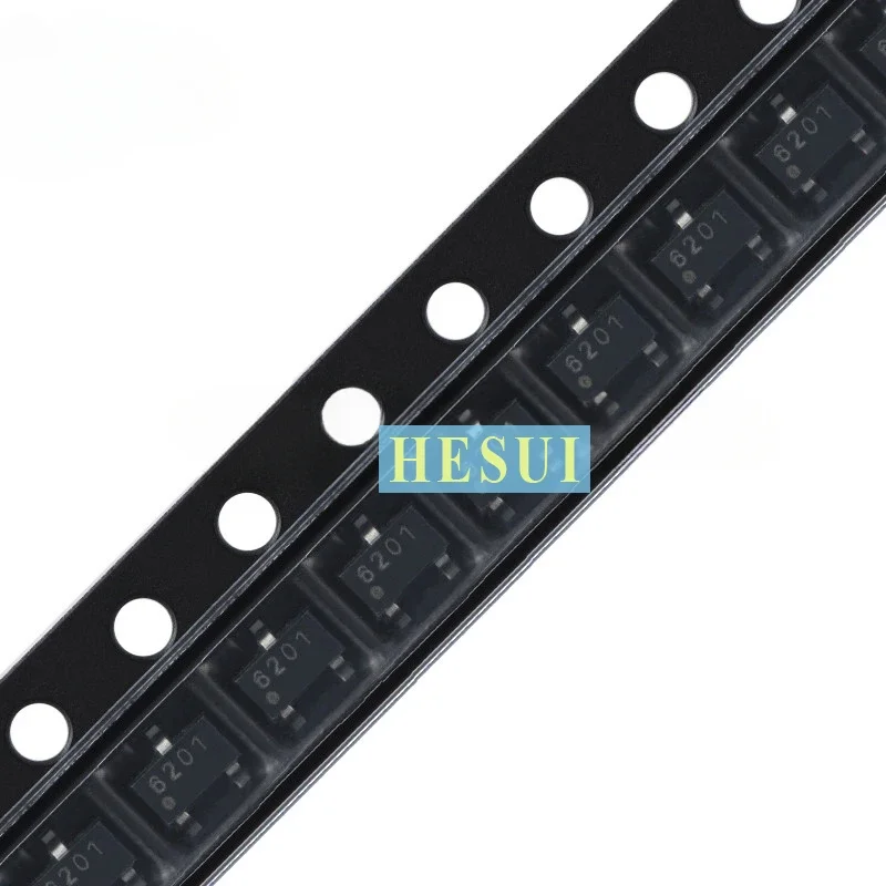 Sensor de interruptor de micropotência todo-polar original CC6201ST SOT-23