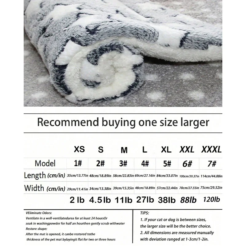 Blanket,Flannel Pad Pet Cozy Soothing Blanket for Anxiety and Stress,Cozy Cat Bed for Indoor Cats Calming Thick,Super Soft Pet M