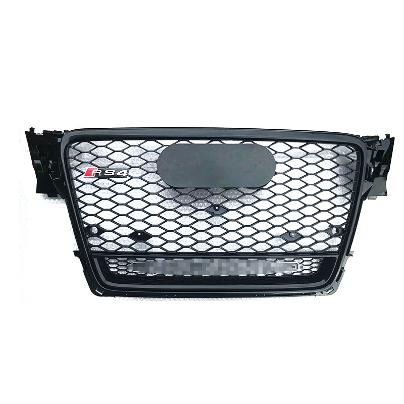 

Hot selling Auto Parts A4 B8 Body Kit Refit to RS4 Honeycomb Front Grille for 2008-2012