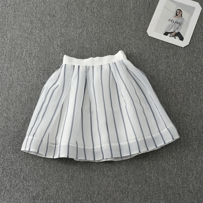 الرجعية مخطط f تنورة المرأة الصيف جديد عالية الخصر التخسيس Faion تنوعا INS Me ألف خط مظلة تنورة ort Dr