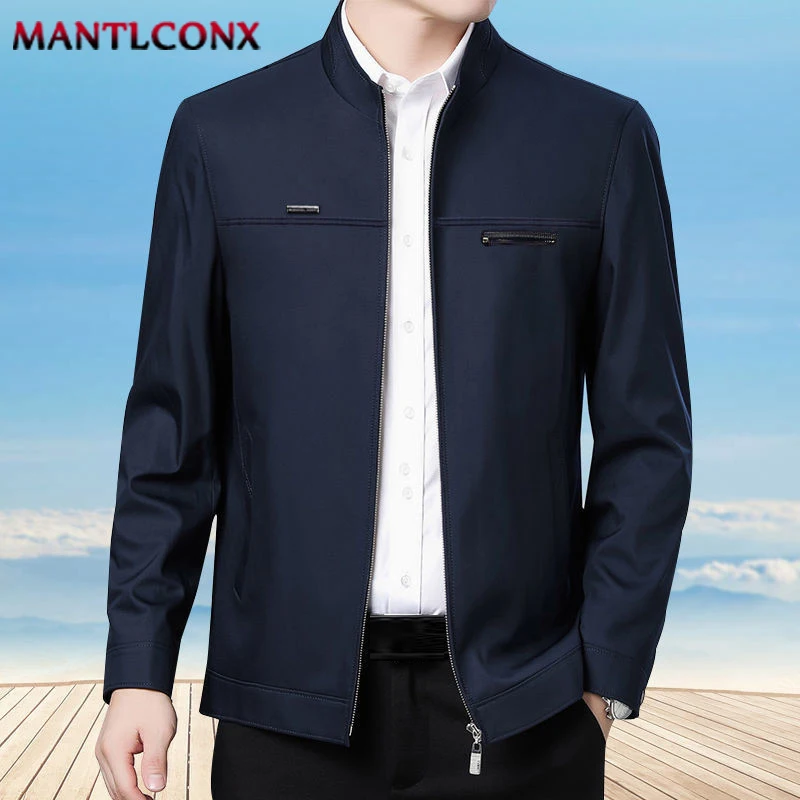 Loose Men\'s Business Jacket Brand Office Dress Mens Jackets and Coats Casual Social Men\'s Outerwear Male Business Coat Black 3XL