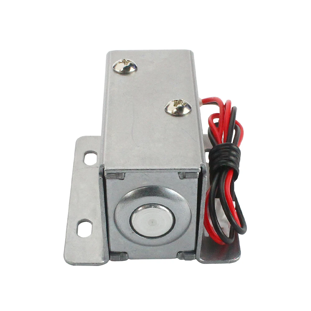 DC12v24v small electric bolt lock normally open door lock mini electromagnetic lock electric control lock