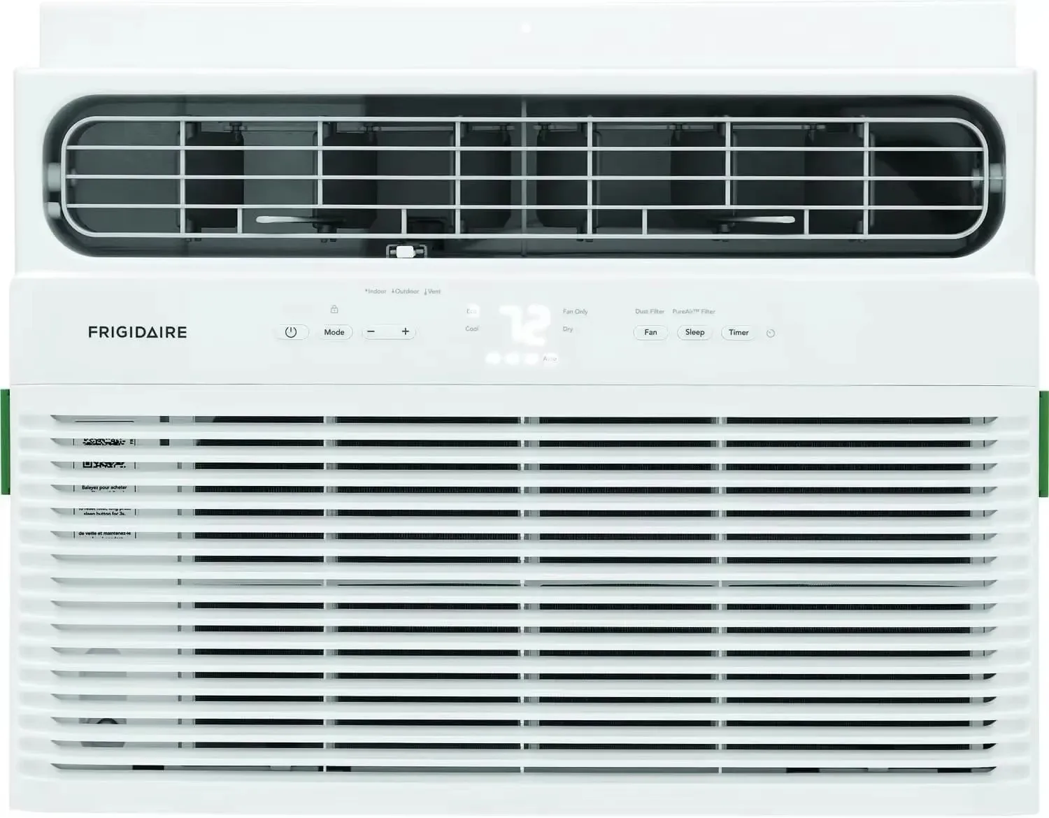 Window Air Conditioner & Dehumidifier, 115V, Cools up to 450 Sq. Ft.with Remote Control, Timer, and Sleep Mode, White