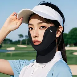Mascarilla protección solar cuello fresca transpirable ajustable