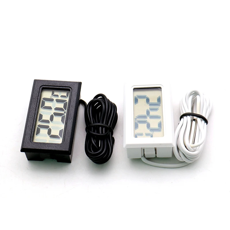 With probe Digital display thermometer/electronic thermometer/sensor/bathtub/refrigerator thermometer refresh in 2 seconds