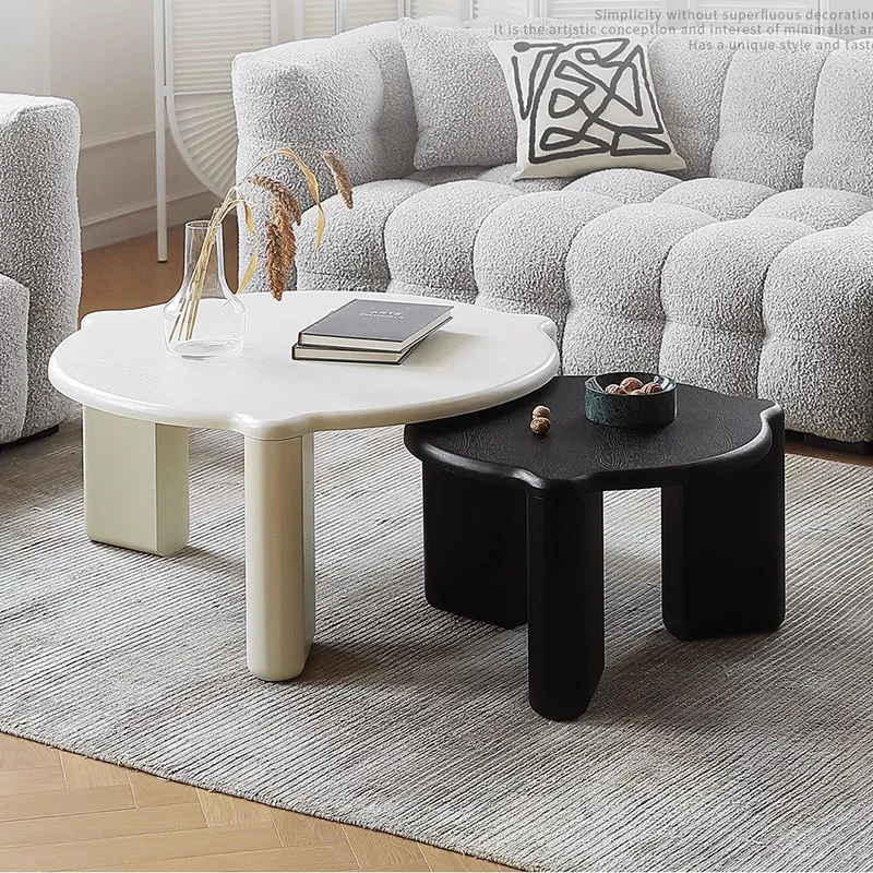 

Japanese Dressing Coffee Tables Unique Round Cute Minimalist Coffee Table Modern Black Mesa De Centro Lounge Suites Furniture