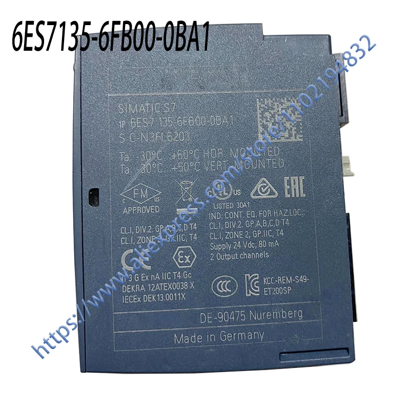 

Brand New Original 6ES7135-6FB00-0BA1 6ES71356FB000BA1 , One Year Warranty, Fast Shipping